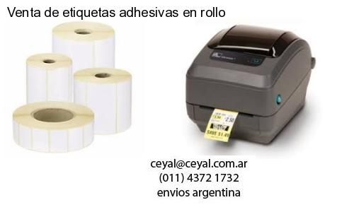 Venta de etiquetas adhesivas en rollo