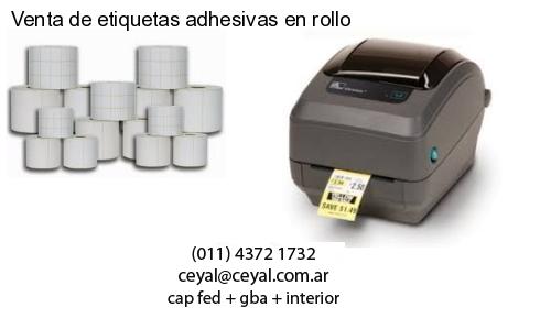 Venta de etiquetas adhesivas en rollo