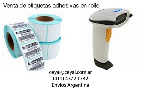 Venta de etiquetas adhesivas en rollo