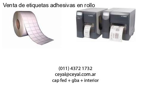 Venta de etiquetas adhesivas en rollo