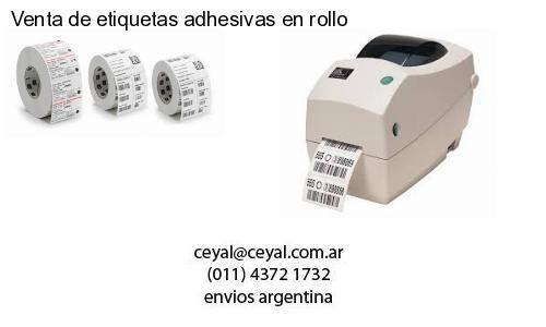 Venta de etiquetas adhesivas en rollo