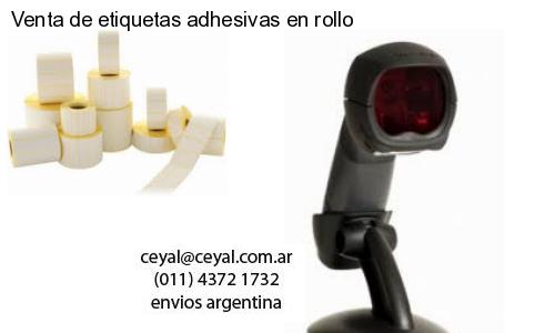 Venta de etiquetas adhesivas en rollo