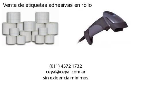Venta de etiquetas adhesivas en rollo