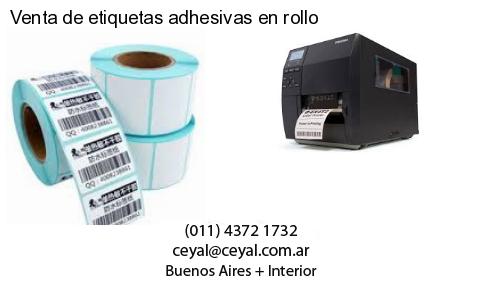 Venta de etiquetas adhesivas en rollo