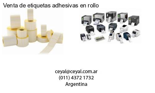 Venta de etiquetas adhesivas en rollo