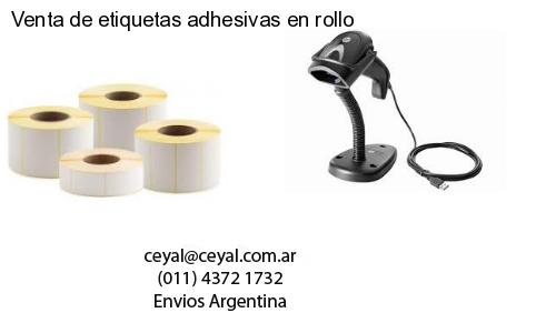 Venta de etiquetas adhesivas en rollo