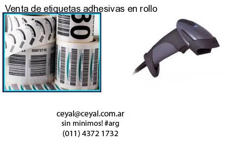 Venta de etiquetas adhesivas en rollo
