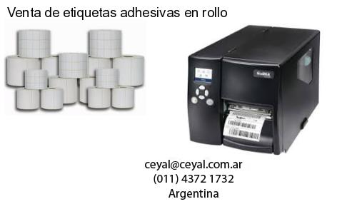 Venta de etiquetas adhesivas en rollo