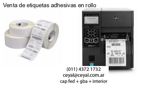 Venta de etiquetas adhesivas en rollo