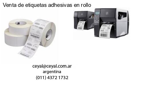 Venta de etiquetas adhesivas en rollo
