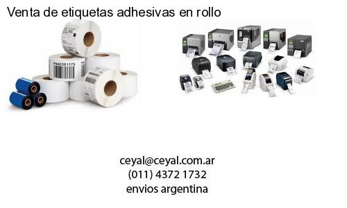 Venta de etiquetas adhesivas en rollo
