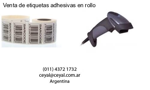 Venta de etiquetas adhesivas en rollo