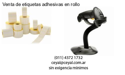Venta de etiquetas adhesivas en rollo