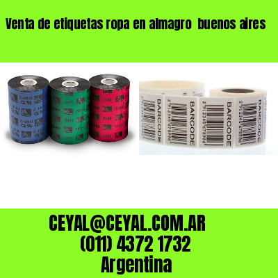 Venta de etiquetas ropa en almagro  buenos aires