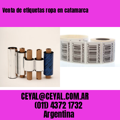Venta de etiquetas ropa en catamarca