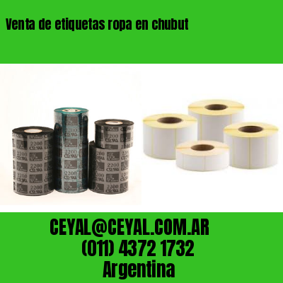 Venta de etiquetas ropa en chubut