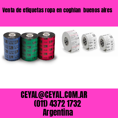 Venta de etiquetas ropa en coghlan  buenos aires