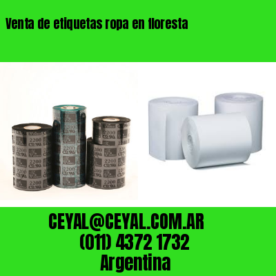 Venta de etiquetas ropa en floresta