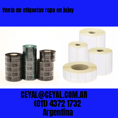 Venta de etiquetas ropa en jujuy