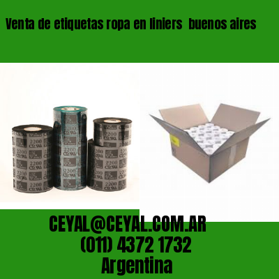 Venta de etiquetas ropa en liniers  buenos aires