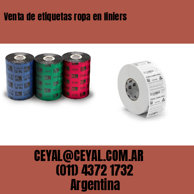 Venta de etiquetas ropa en liniers