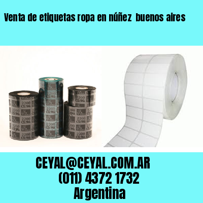 Venta de etiquetas ropa en núñez  buenos aires