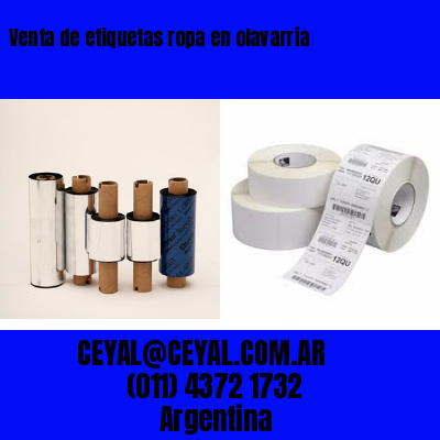 Venta de etiquetas ropa en olavarría