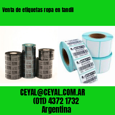 Venta de etiquetas ropa en tandil