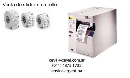 Venta de stickers en rollo
