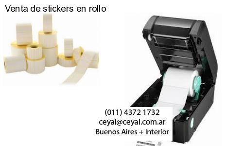 Venta de stickers en rollo