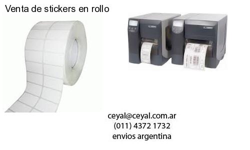 Venta de stickers en rollo