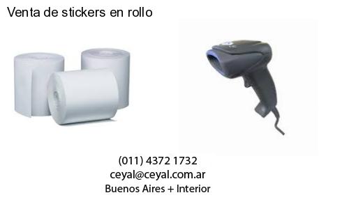 Venta de stickers en rollo