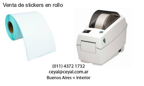 Venta de stickers en rollo