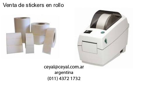Venta de stickers en rollo