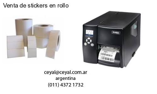Venta de stickers en rollo