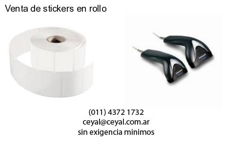 Venta de stickers en rollo