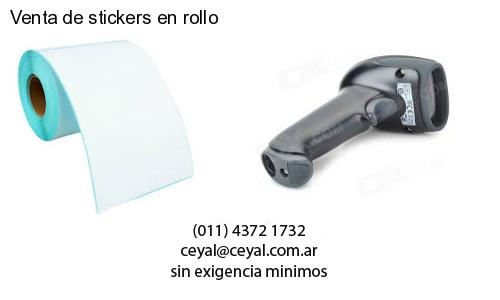 Venta de stickers en rollo