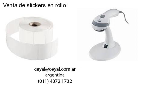 Venta de stickers en rollo