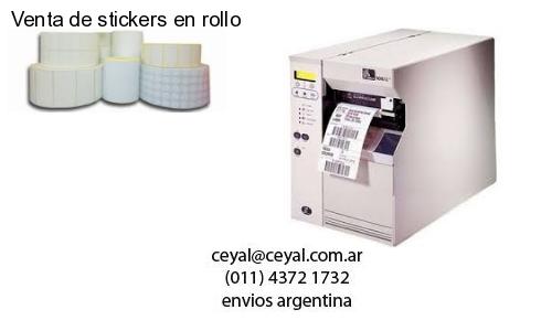 Venta de stickers en rollo