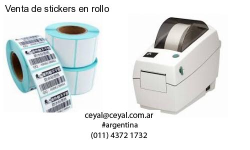 Venta de stickers en rollo