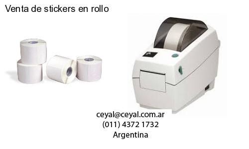 Venta de stickers en rollo