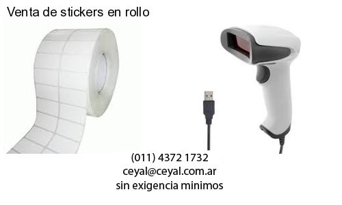 Venta de stickers en rollo