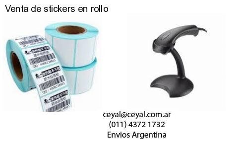Venta de stickers en rollo