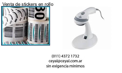Venta de stickers en rollo