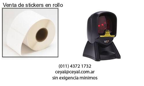 Venta de stickers en rollo