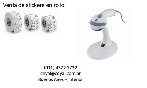Venta de stickers en rollo
