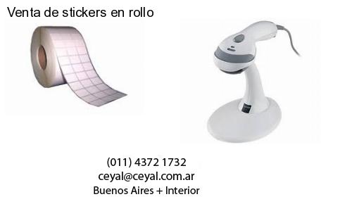 Venta de stickers en rollo
