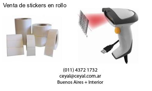 Venta de stickers en rollo