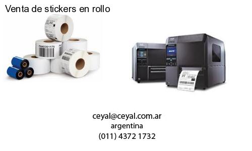 Venta de stickers en rollo
