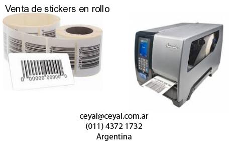 Venta de stickers en rollo